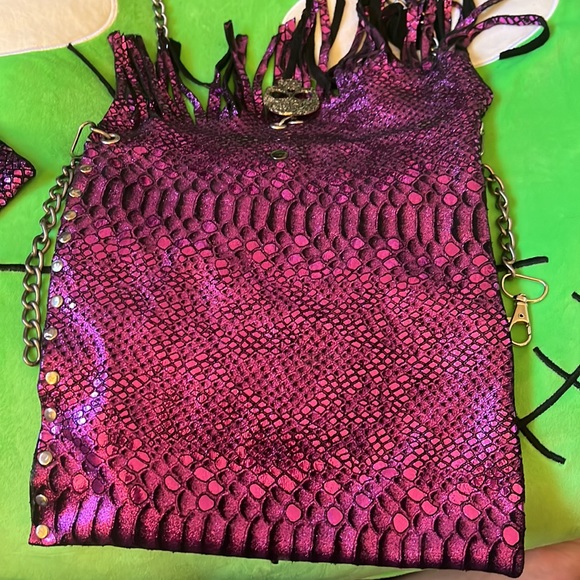 Mermaid purple scale bag - Picture 9 of 12